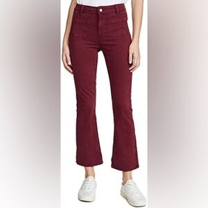 PAIGE Women's Claudine High Rise Slim Fit Flare Leg Jean , sz : 27